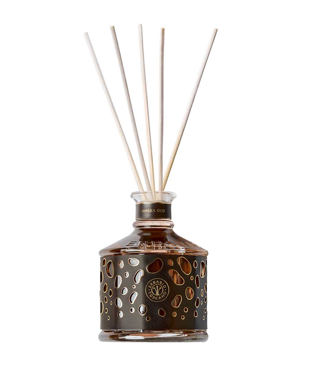 Erbario Luxury Home Fragrance Diffuser - 500ml - Ambra Oud (Limited Edition)