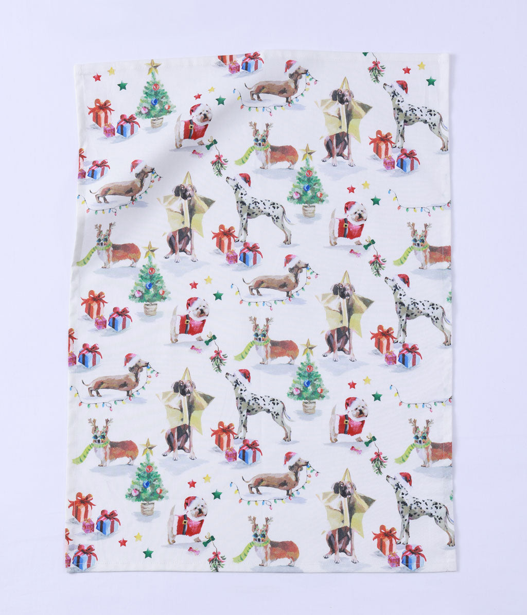 Feliz Navidad Tea Towel