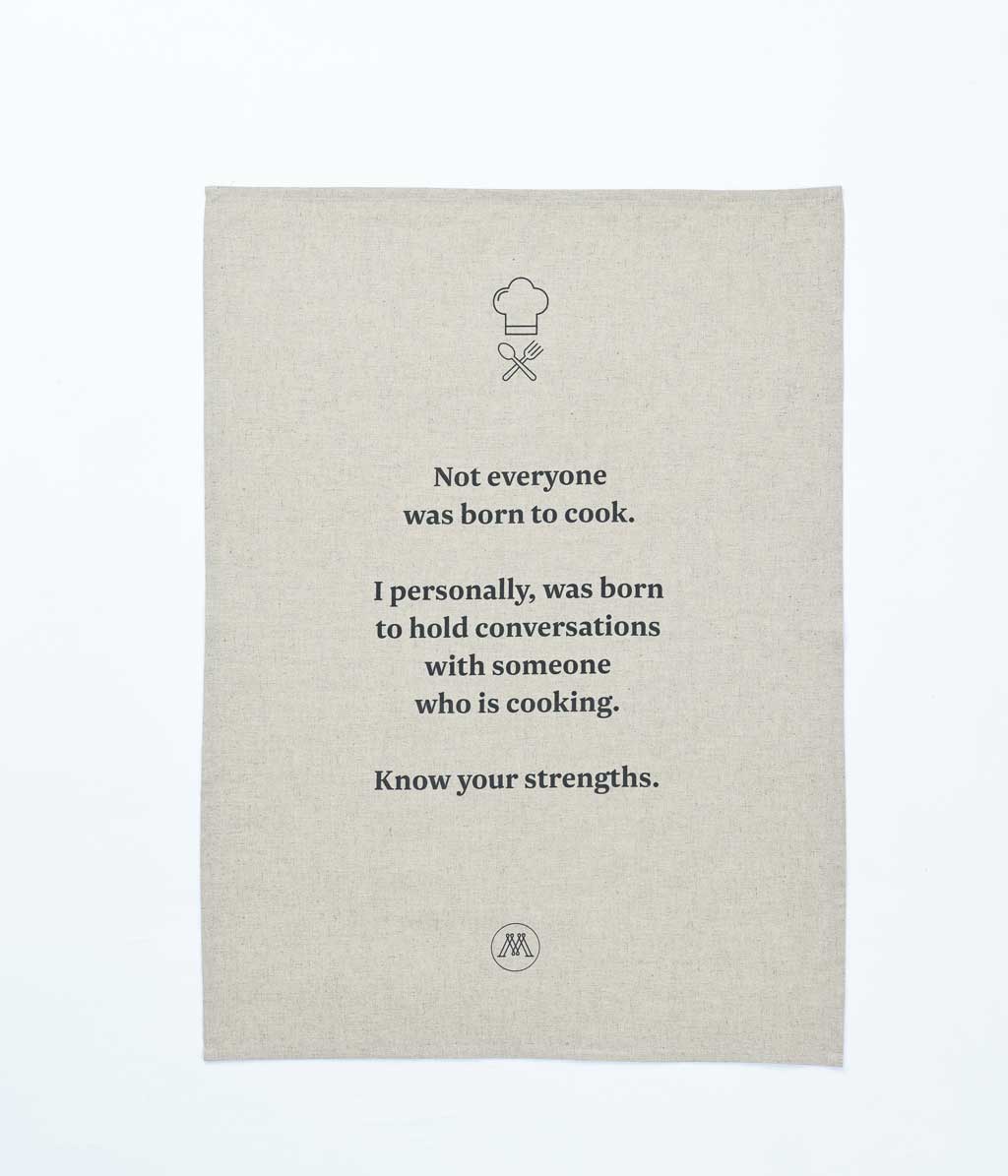 Kitchen-Averse Tea Towel