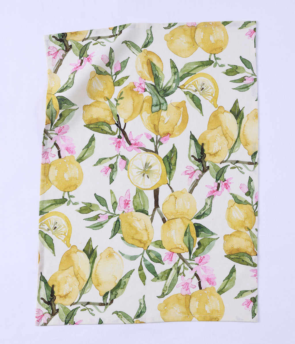 Limone Tea Towel