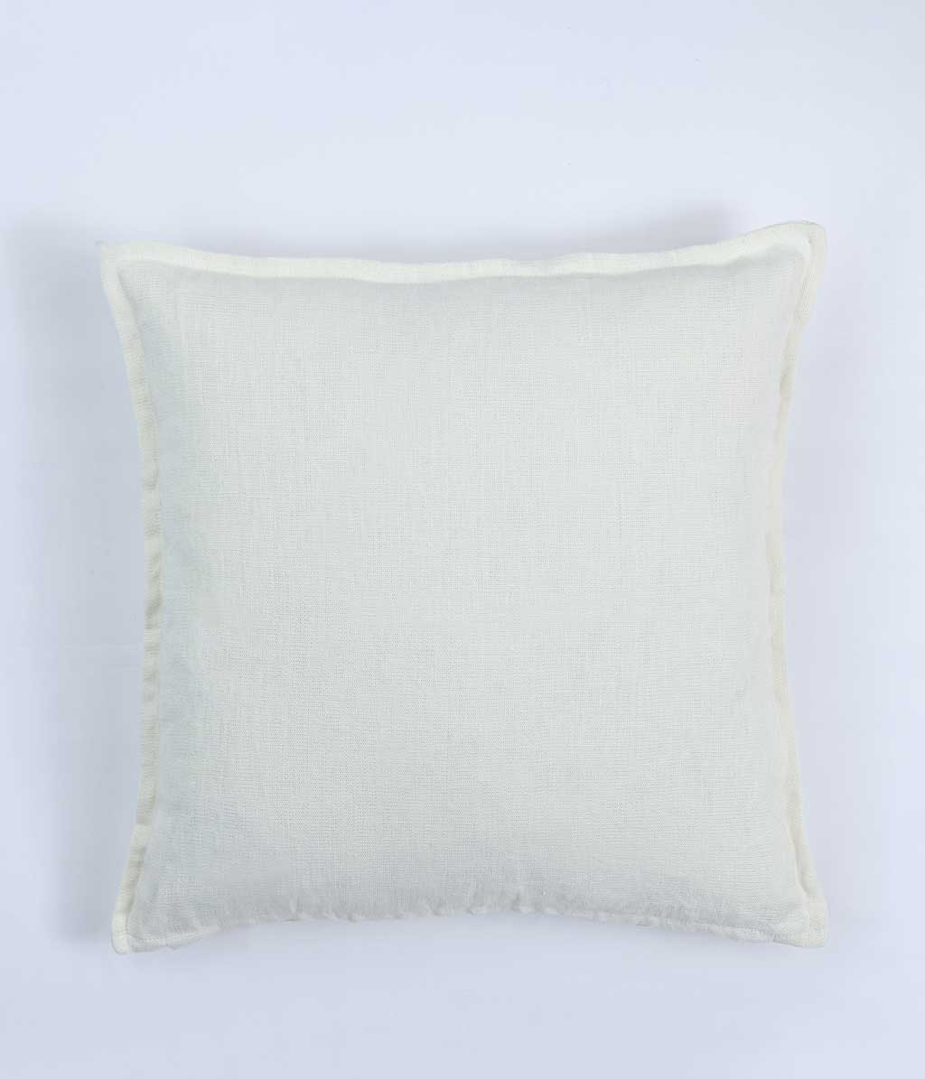 Linen Cushion Cover Milk