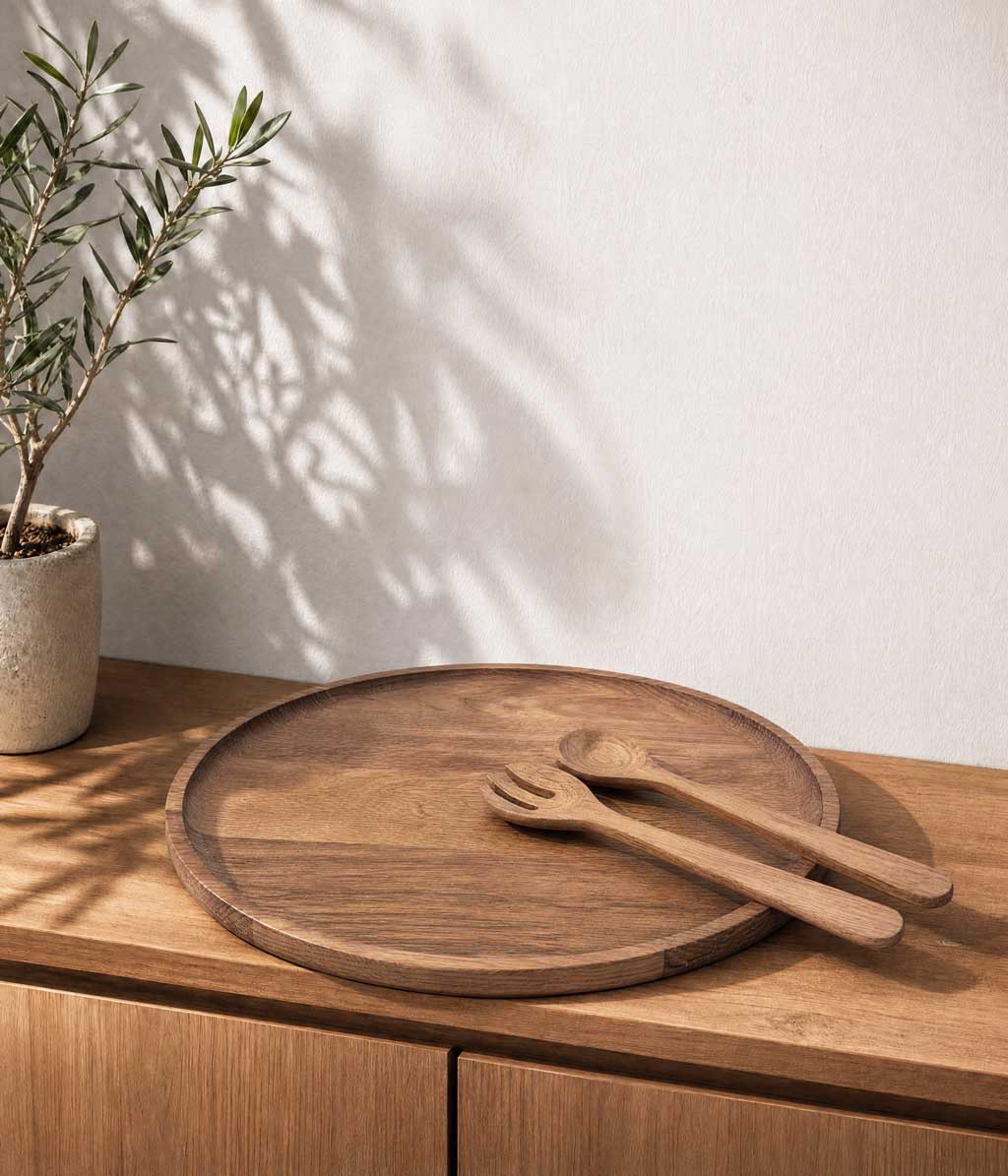Naro Round Tray