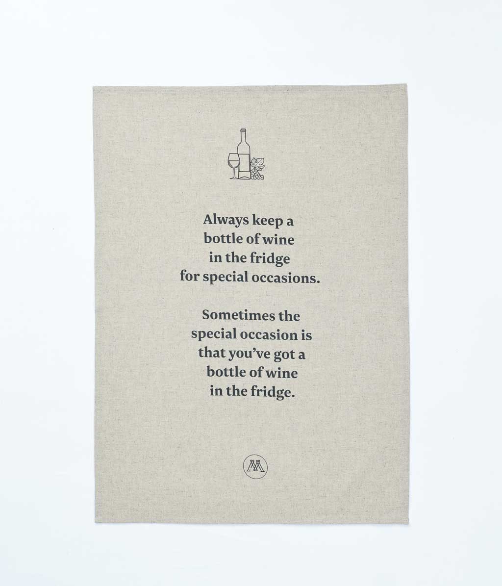 Wine Not Tea Towel