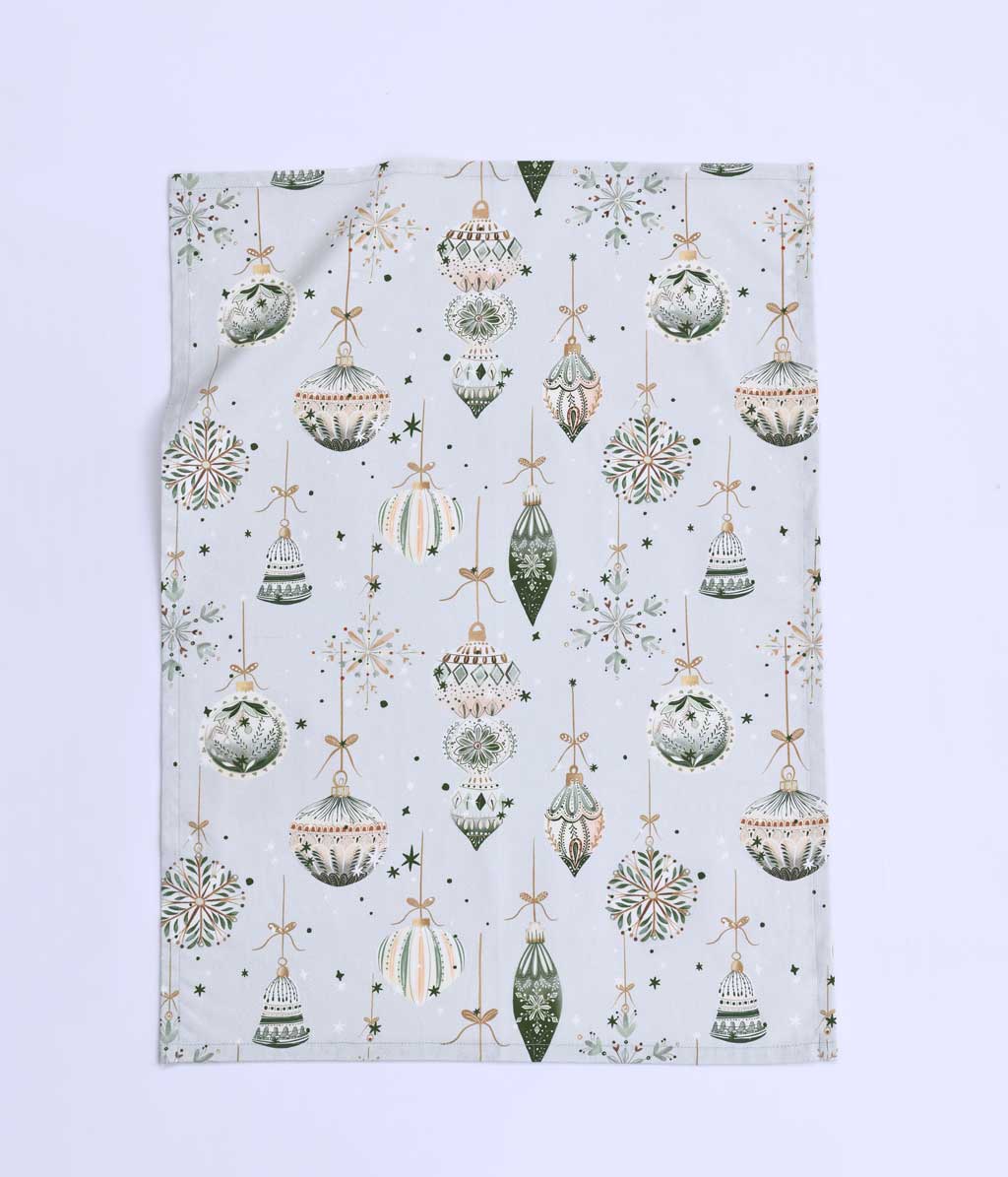 Yuletide Teatowel Cracker