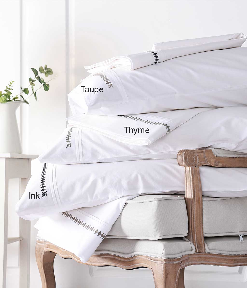Bee Pillowcover Set Thyme