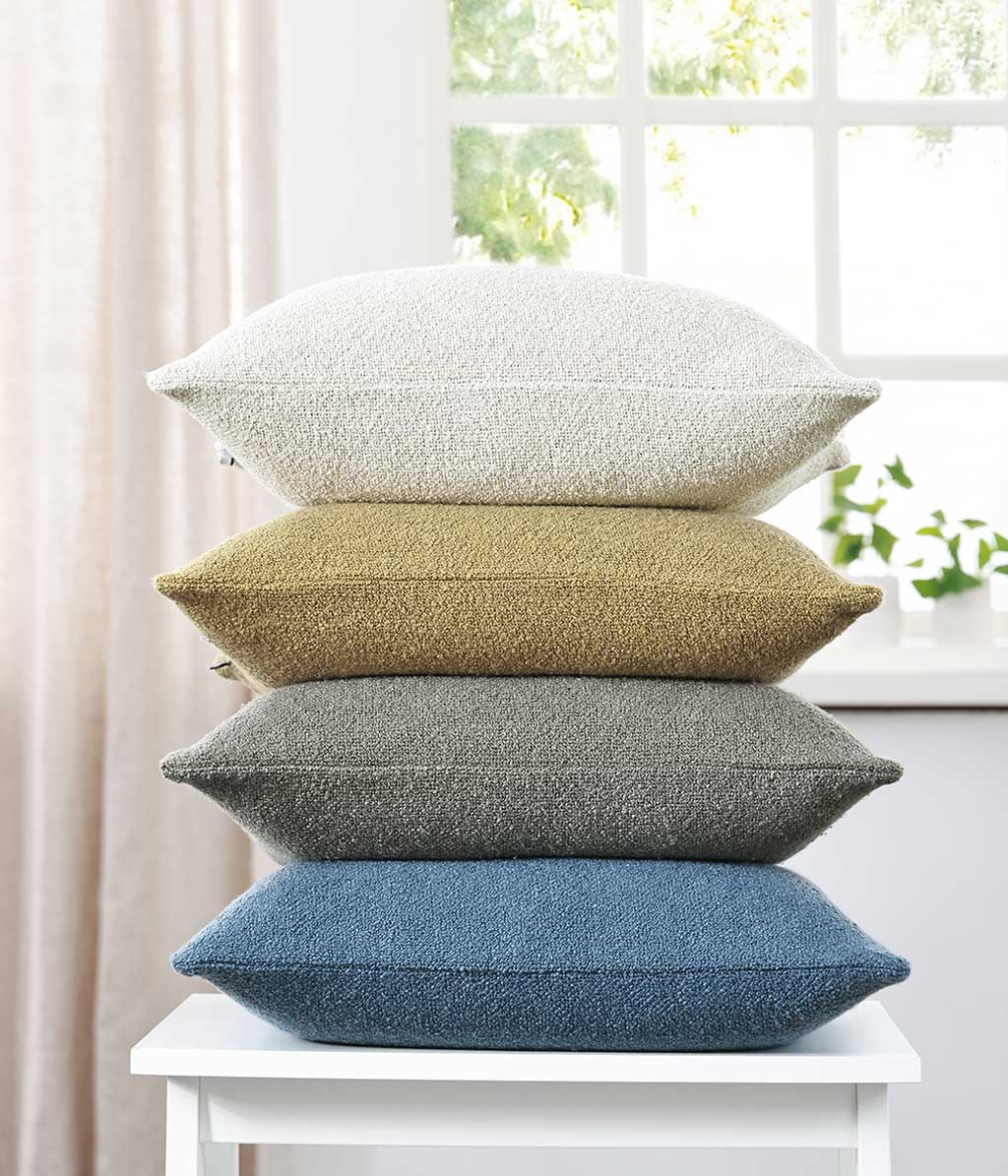 Boucle Cushion Cover Fog