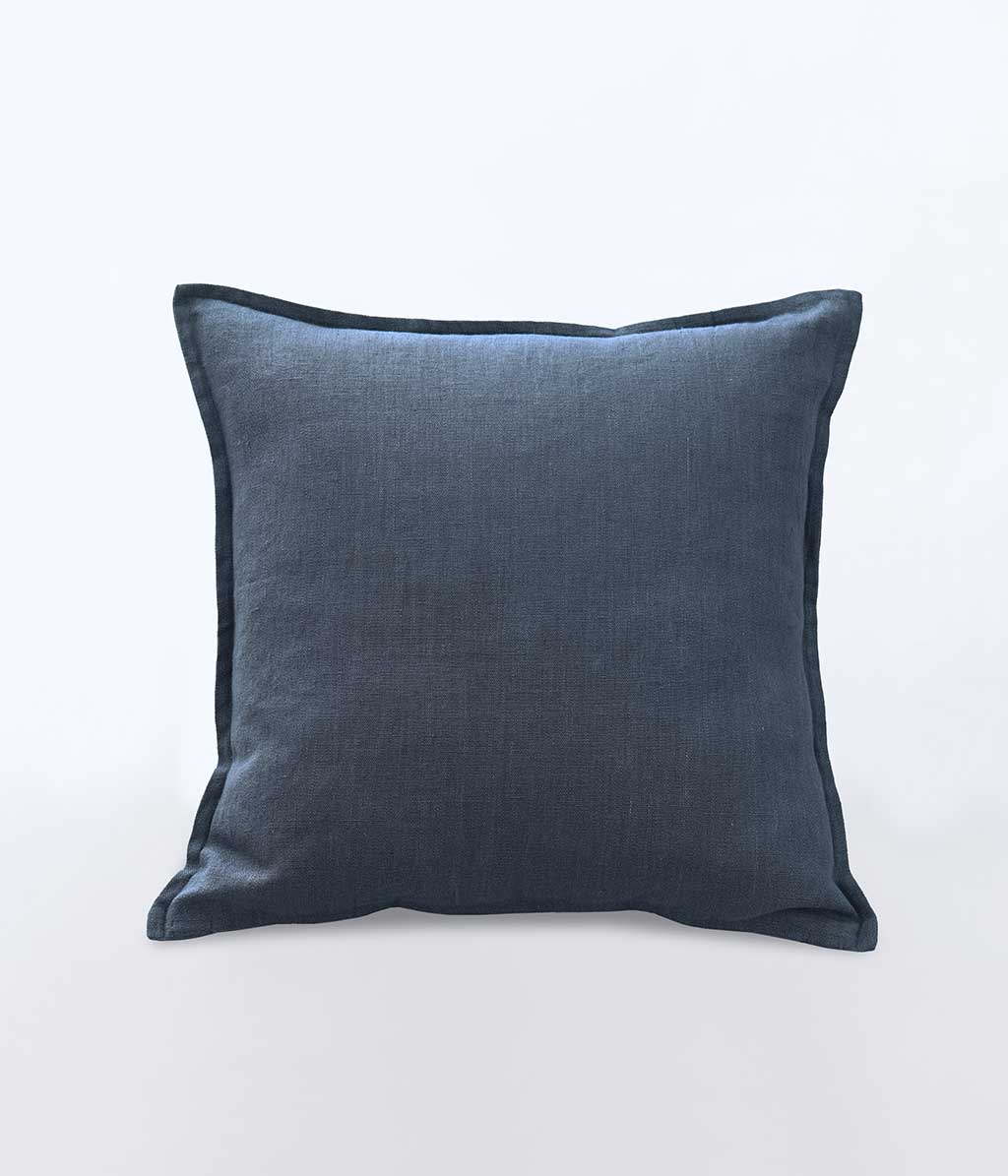 Linen Cushion Cover Indigo