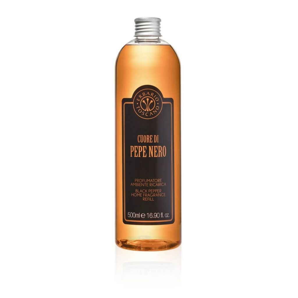 Erbario Home Fragrance (Diffuser Refill) - 500ml - Pepe Nero
