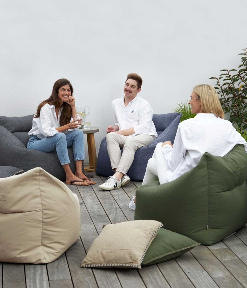 Kalo Outdoor Bean Chair Olive
