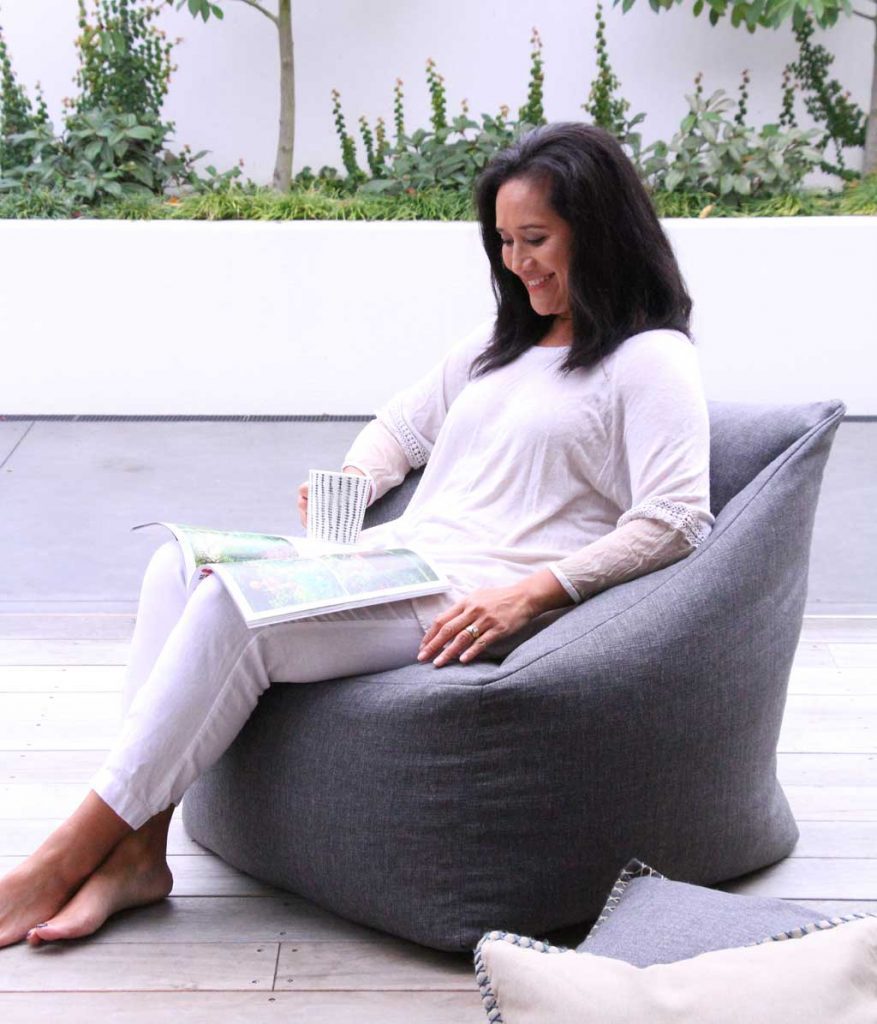 Kalo Outdoor Bean Chair Charcoal