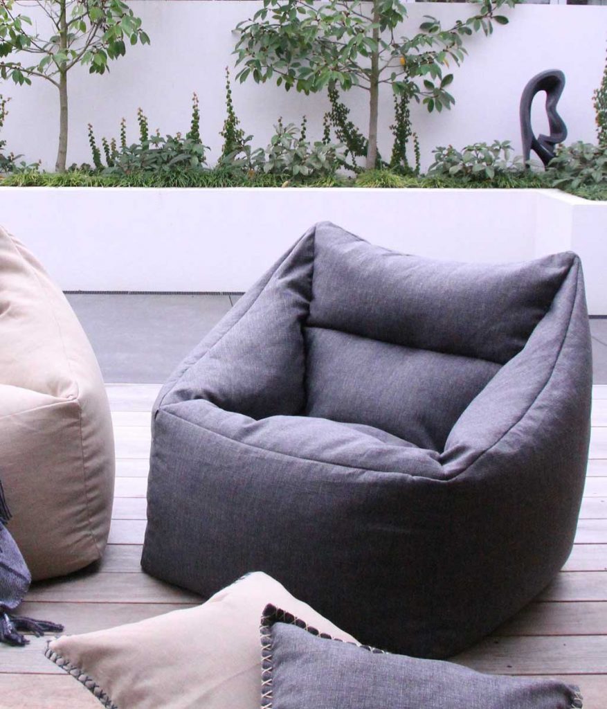 Kalo Outdoor Bean Chair Charcoal