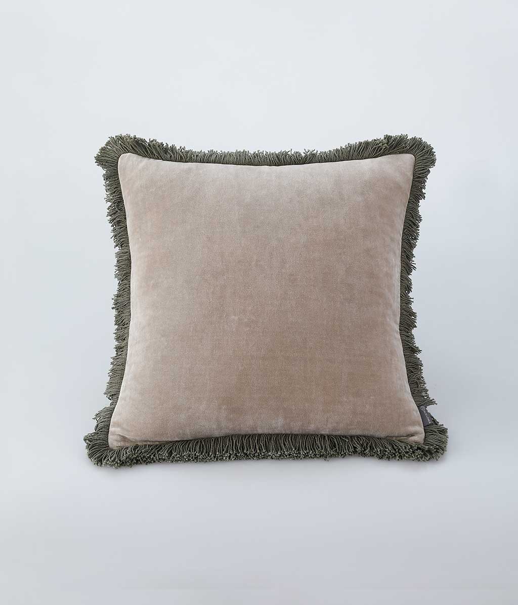 Sabel Cushion Cover Stone/Olive