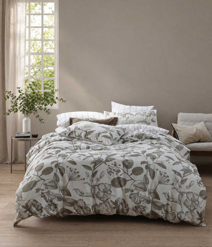 Botanical Duvet Set - Natural
