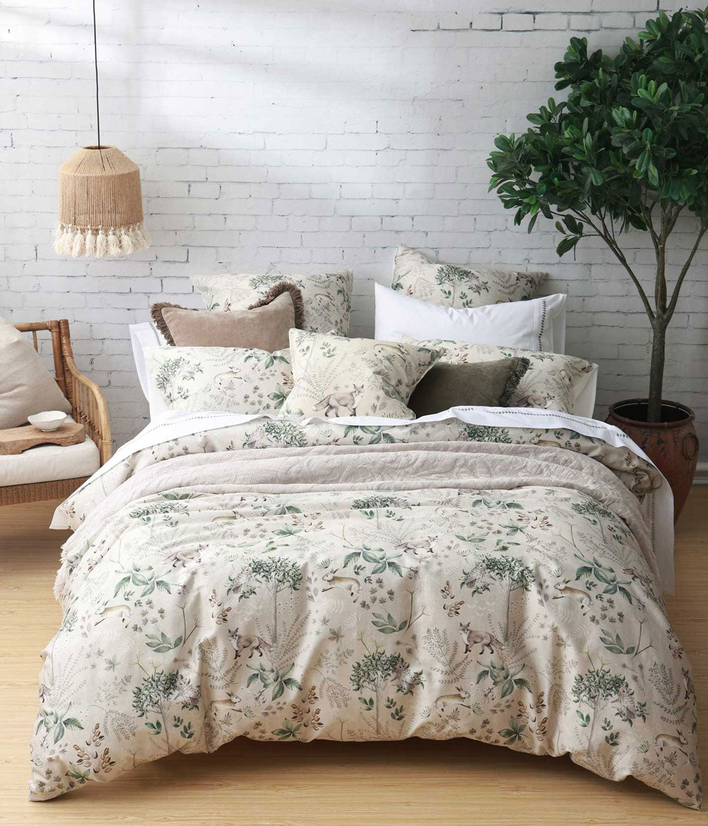 Briar Natural Duvet Set
