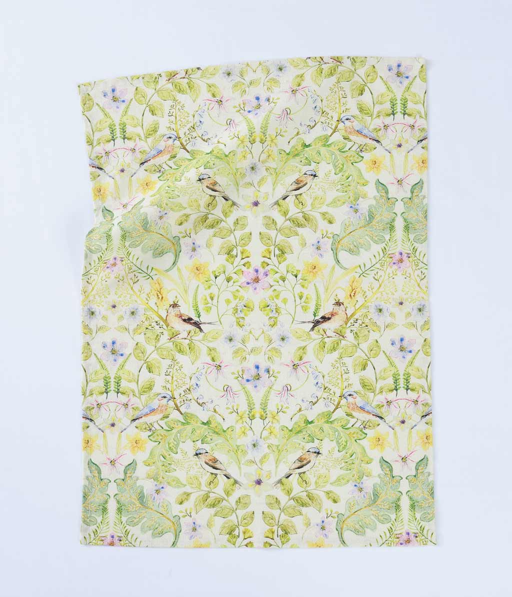 Birdsong Tea Towel