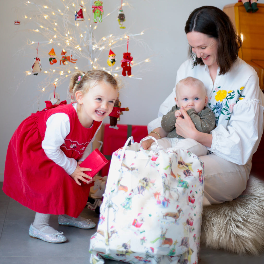 Feliz Navidog Santa Sack