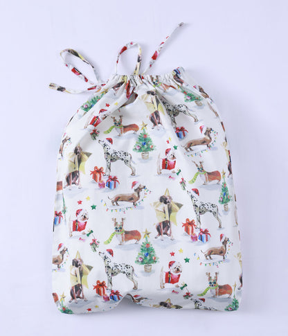 Feliz Navidog Santa Sack