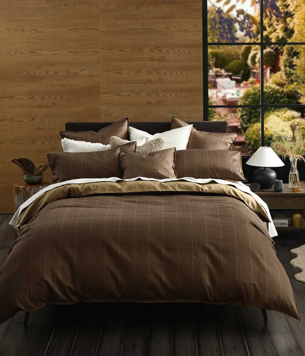 Hedge Duvet Set Chestnut