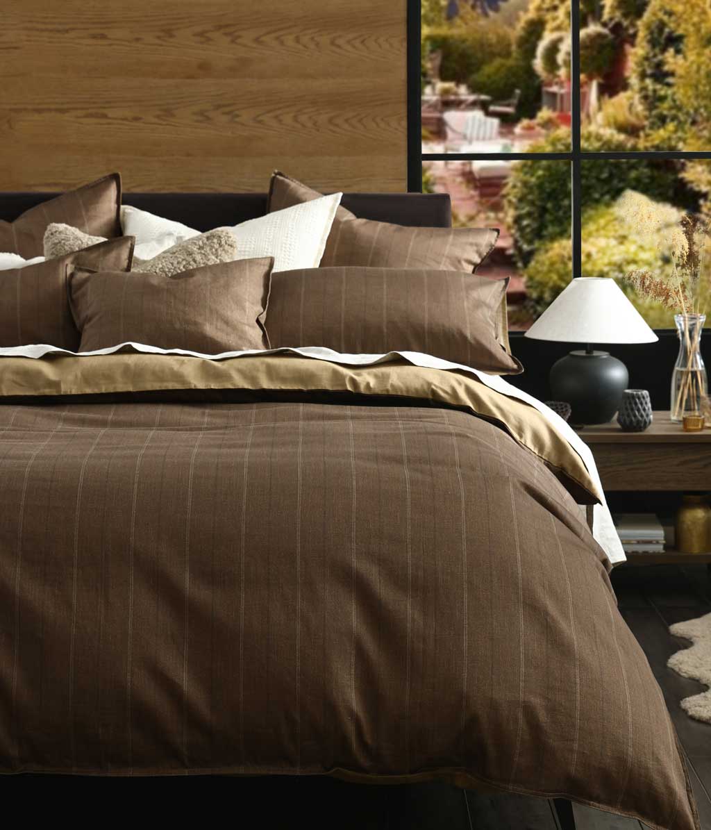 Hedge Duvet Set Chestnut