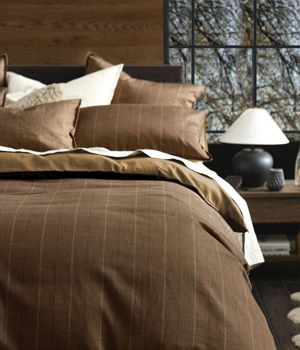 Hedge Duvet Set Chestnut