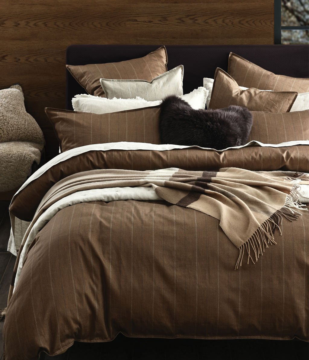 Hedge Duvet Set Chestnut