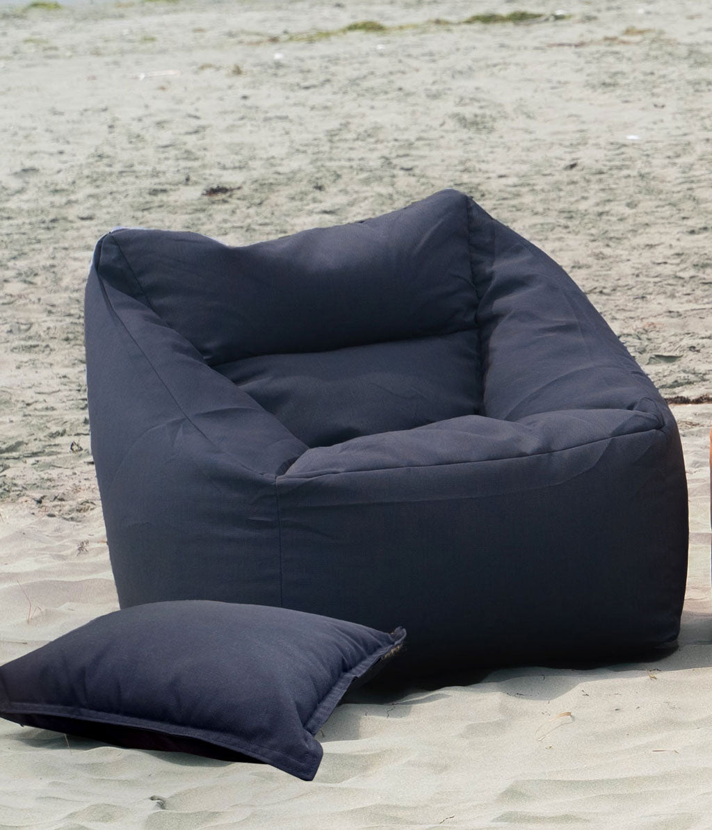 Kalo Outdoor Bean Chair Navy