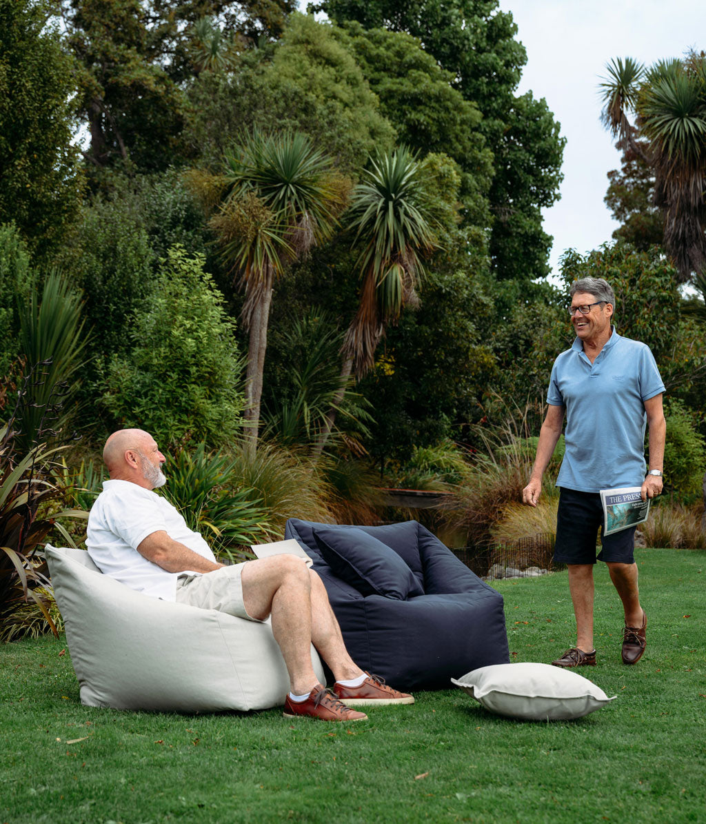 Kalo Outdoor Bean Chair Navy
