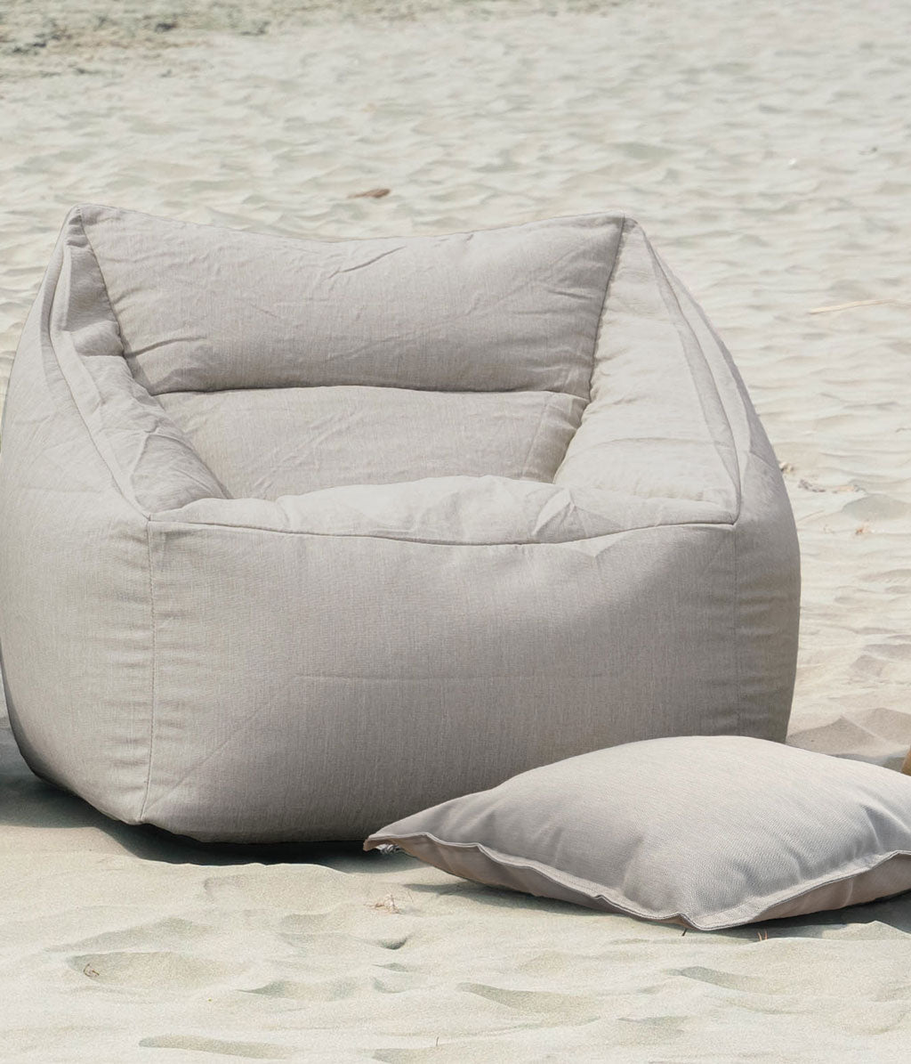 Kalo Outdoor Bean Chair Putty