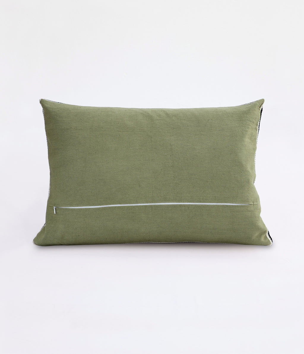 Linea Cushion Cover Leaf