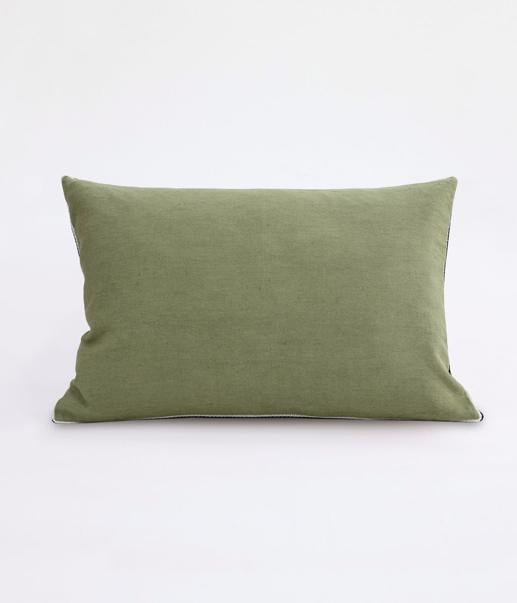 Linea Cushion Cover Leaf