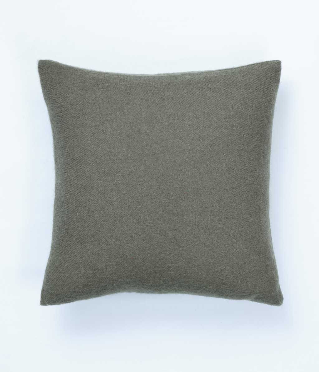 Lodge Lambswool Cushion Cover Sage