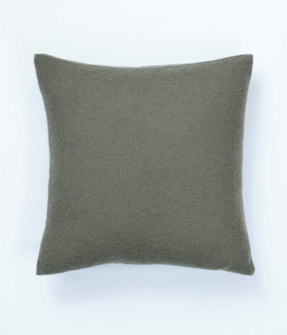 Lodge Lambswool Cushion Sage