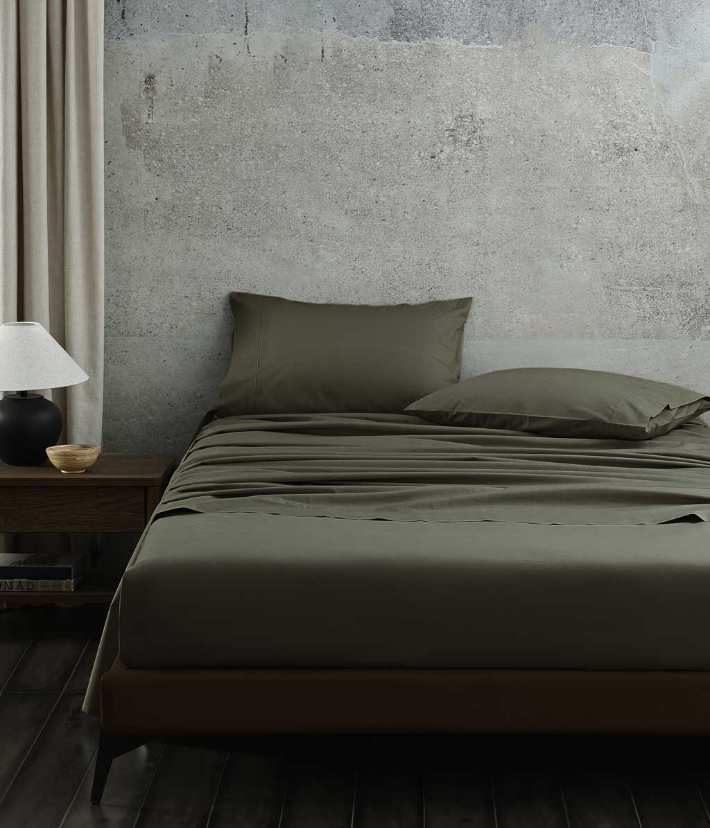 Pure Cotton 250TC Sheet Set Ivy