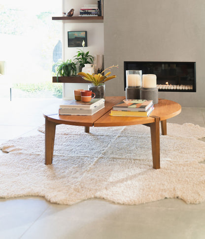 NZ Short Wool Sheepskin Rug Cloud