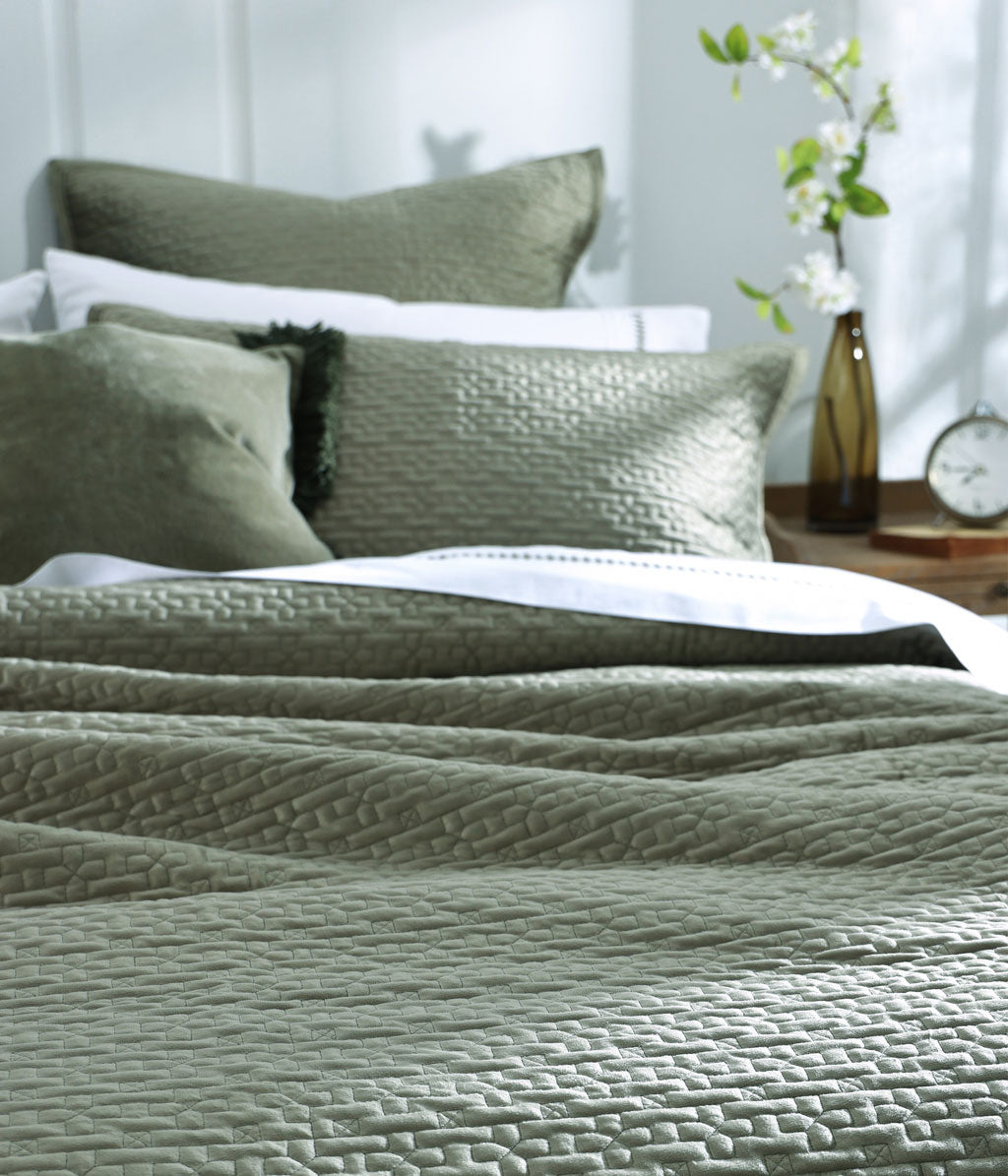 Terrace Quilt Set Thyme