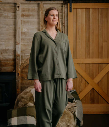 Willow Pyjama Top Ivy
