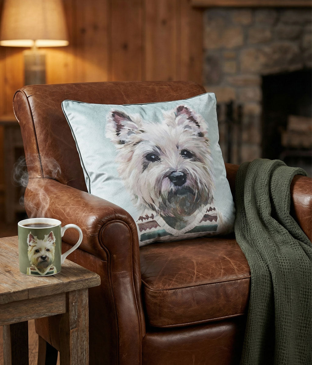 Westie In A Vestie Cushion or Cover Only