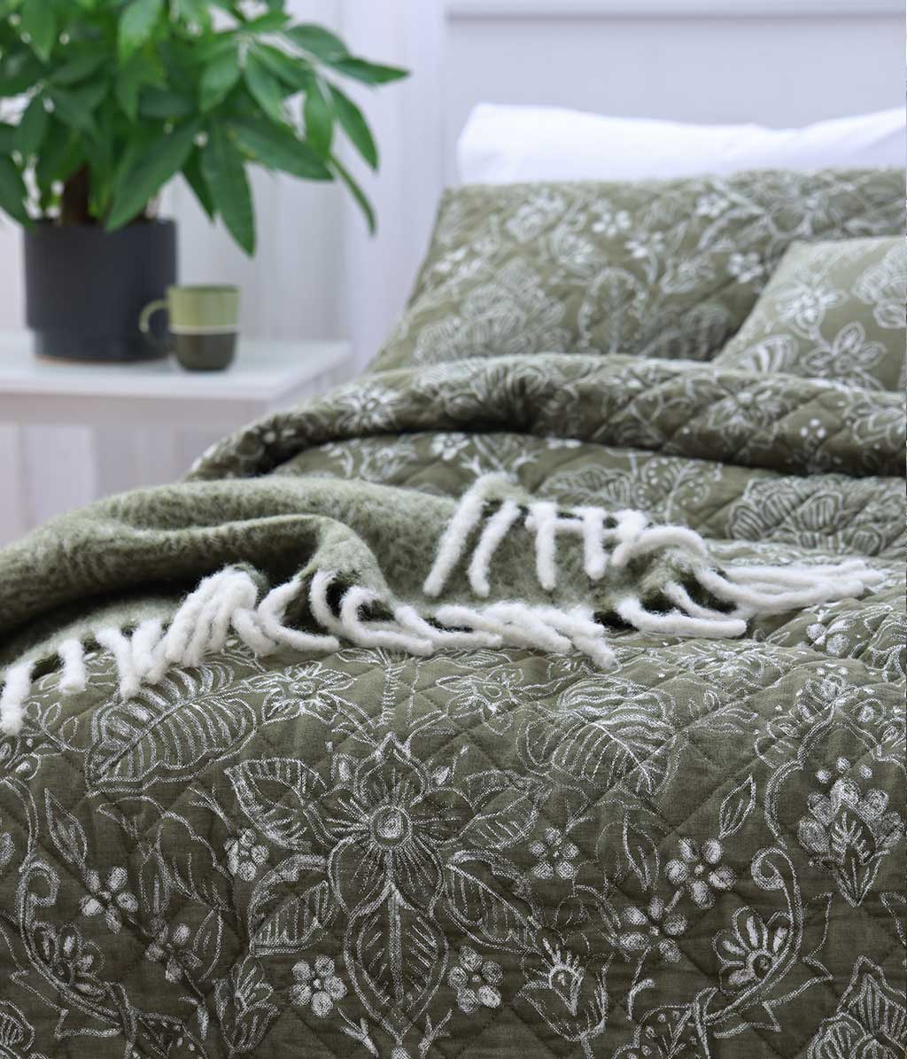 Botanica Bedspread Set Poplar