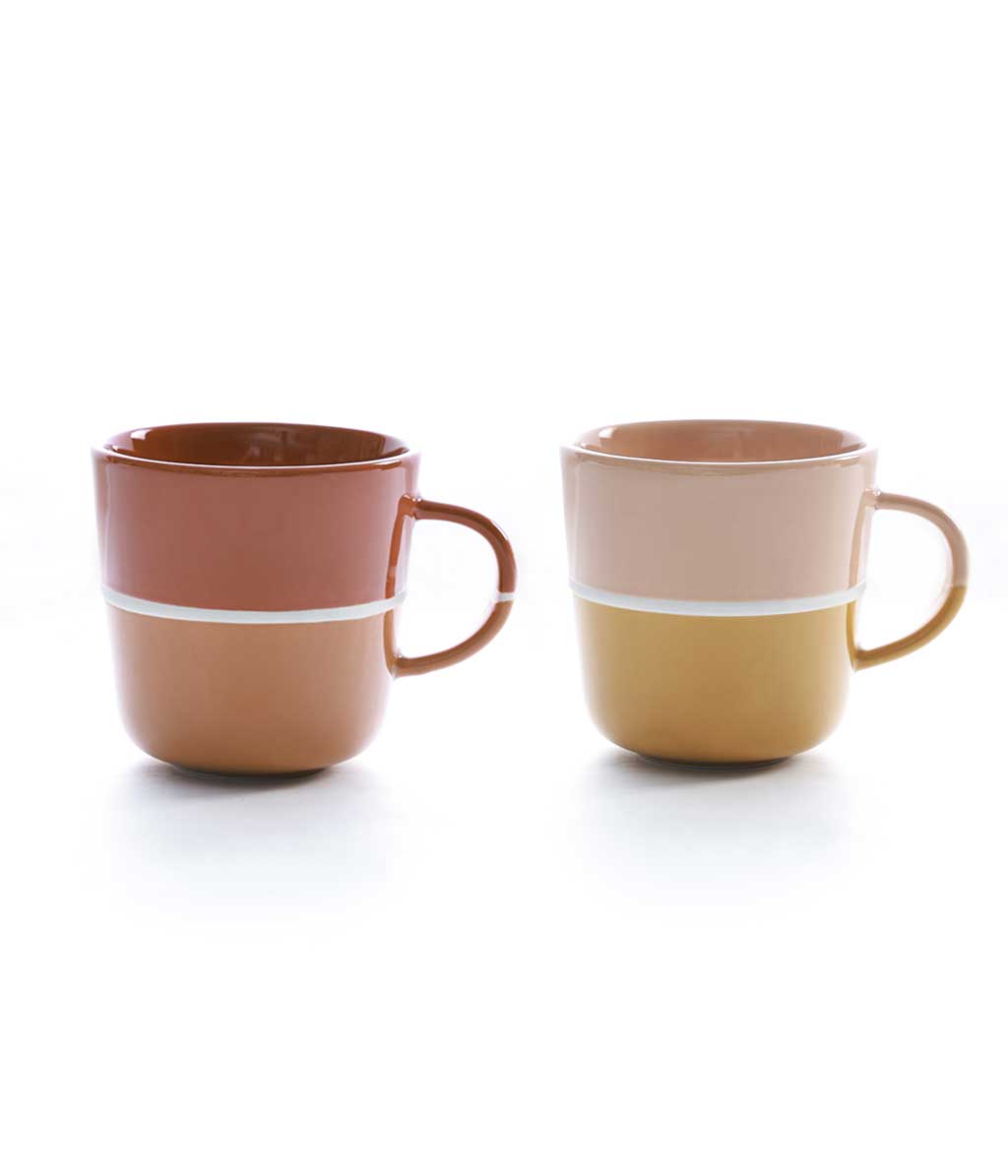 Brew Mugs Canyon/Clay - Set of 2