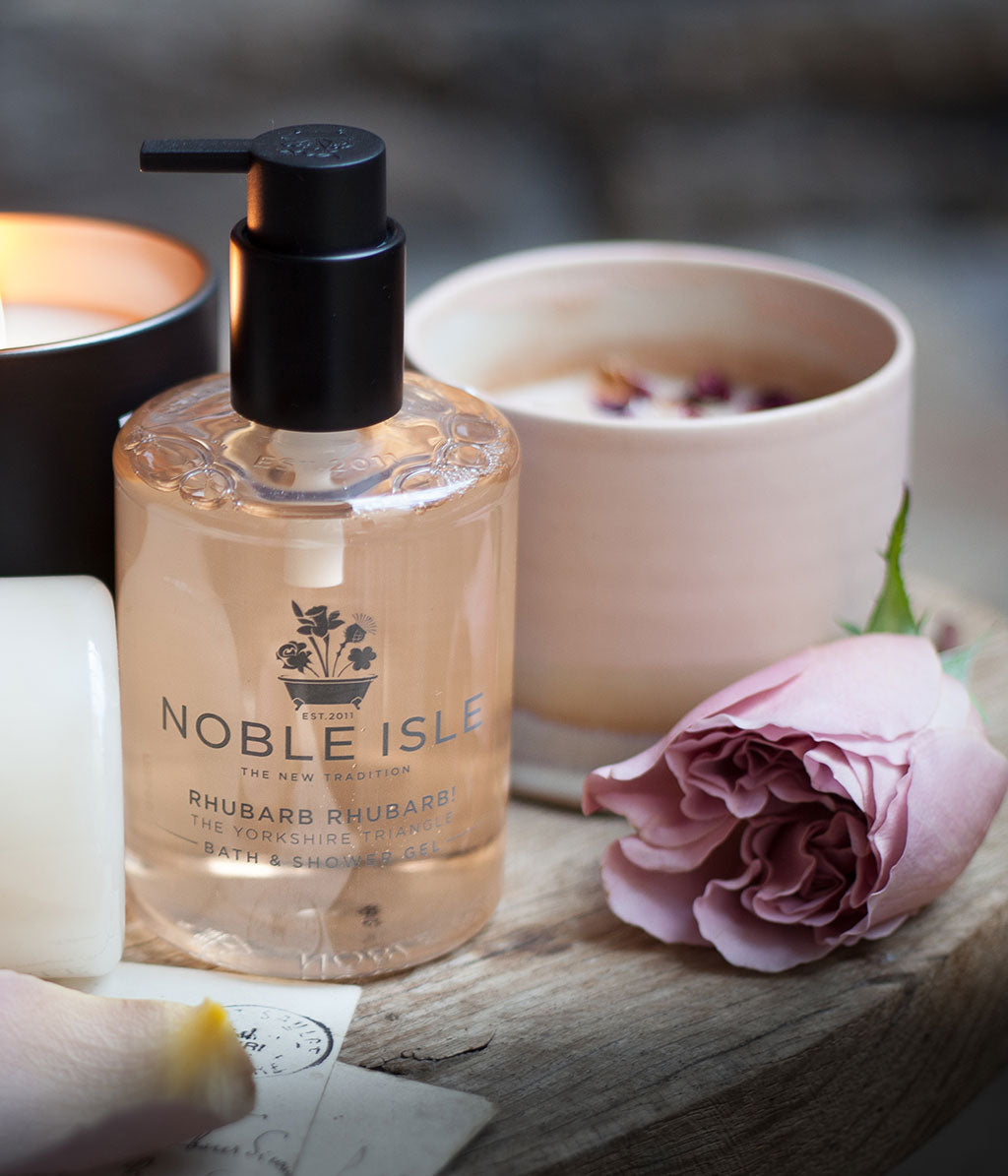 Noble Isle Rhubarb Rhubarb Bath &amp; Shower Gel 250ml