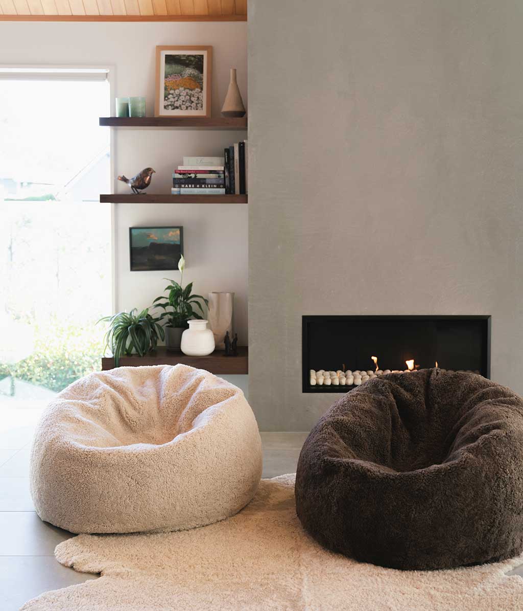 NZ Short Wool Bean Bag Cloud