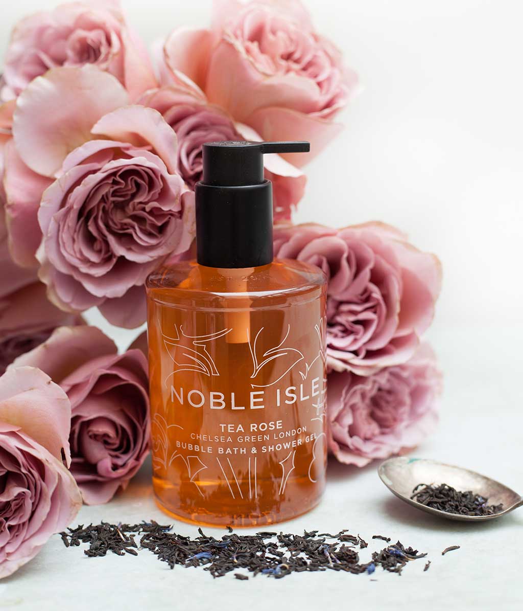 Noble Isle Tea Rose Bubble Bath & Shower Gel 250ml