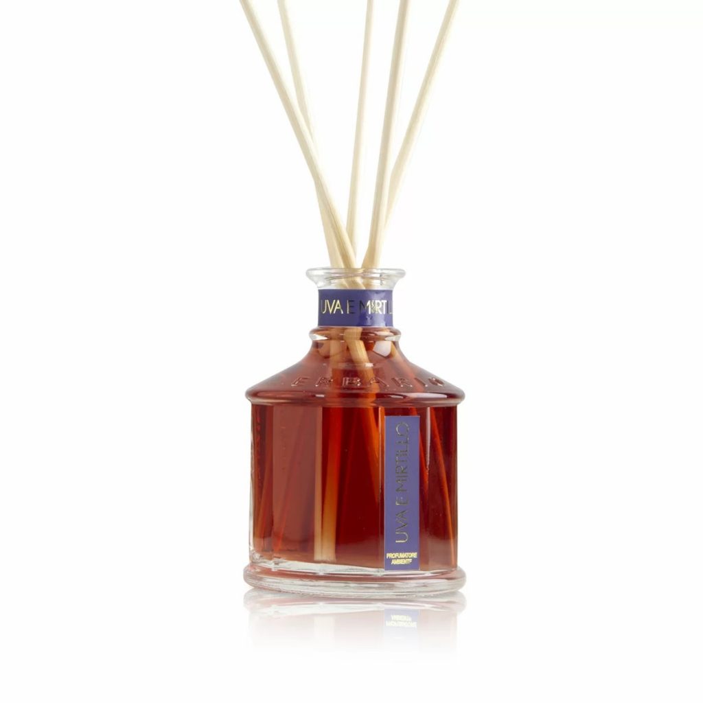 Erbario Luxury Home Fragrance Diffuser - 250ml - Grape &amp; Bilberry