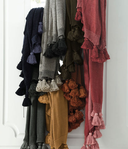Birch Throw Ochre