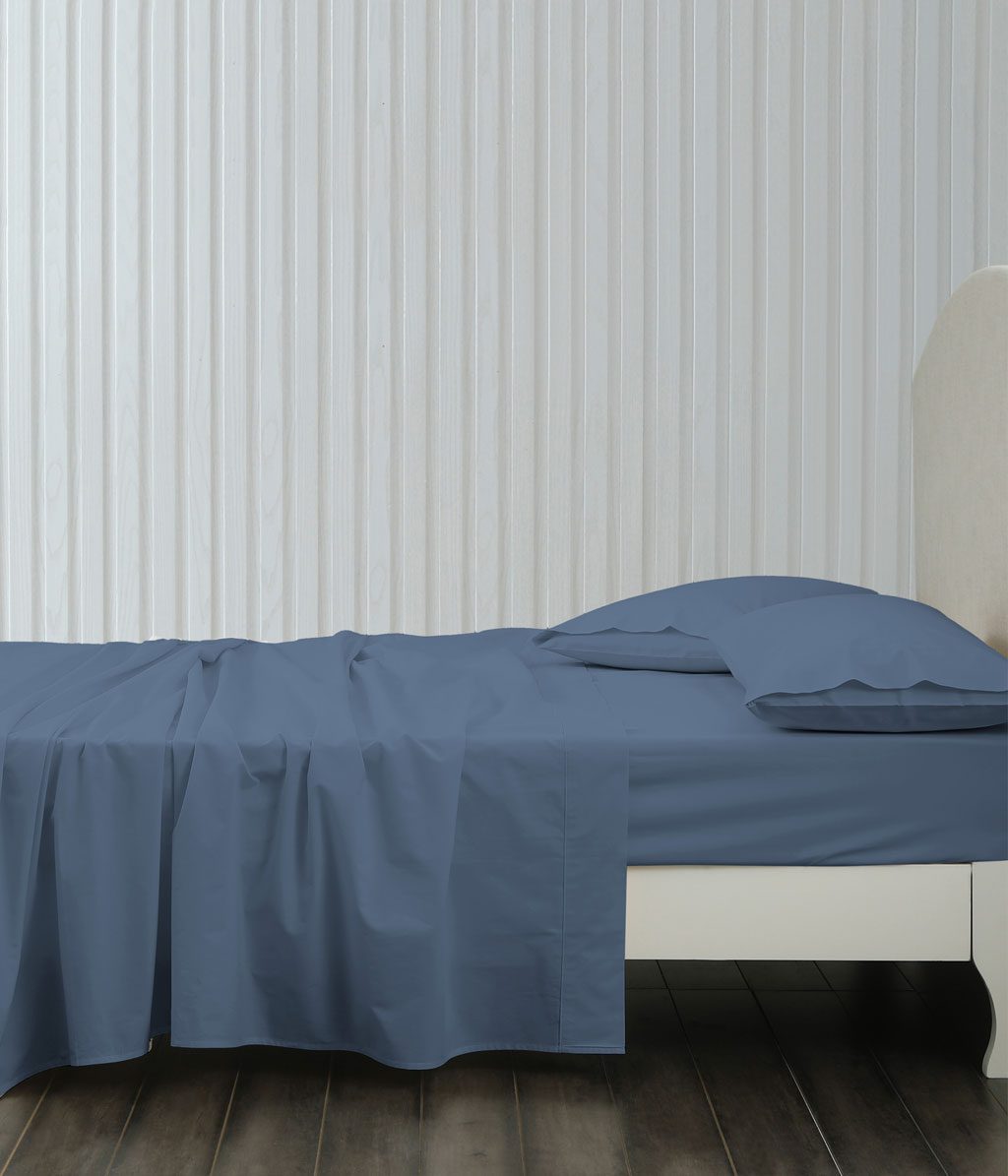 Pure Cotton 250TC Sheet Set Denim