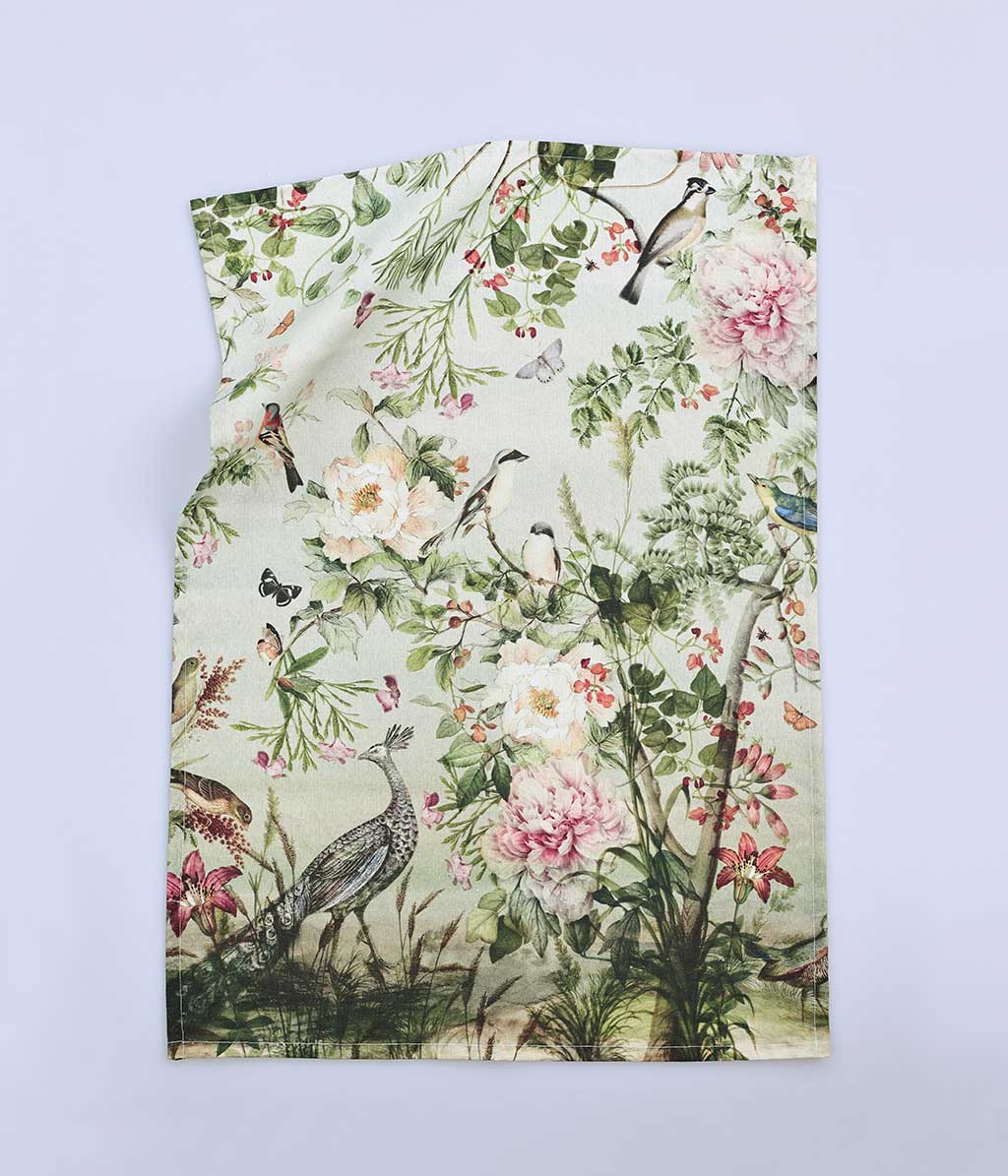 Chinoiserie Tea Towel