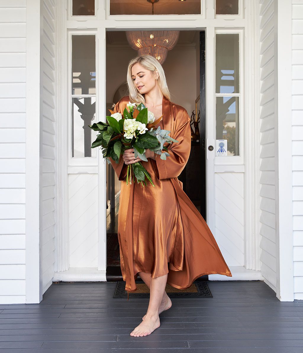 Silk Chemise Copper