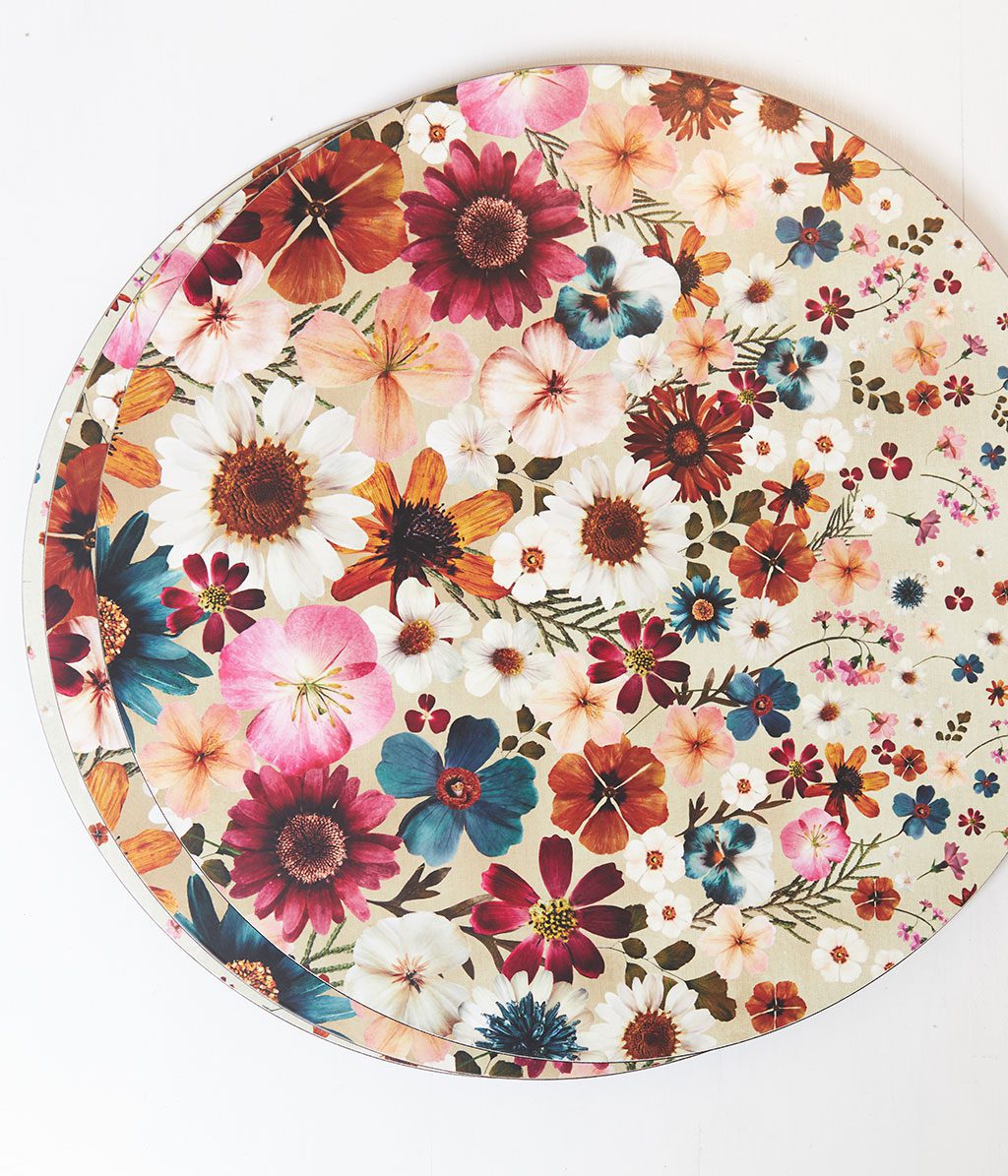 Flowerbed Placemat Set Of 4