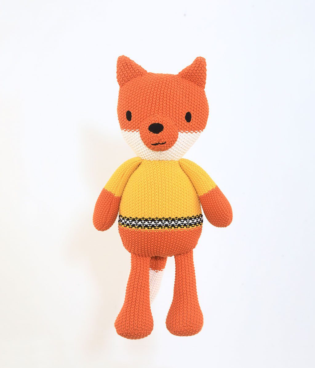 Fox Knitted Toy