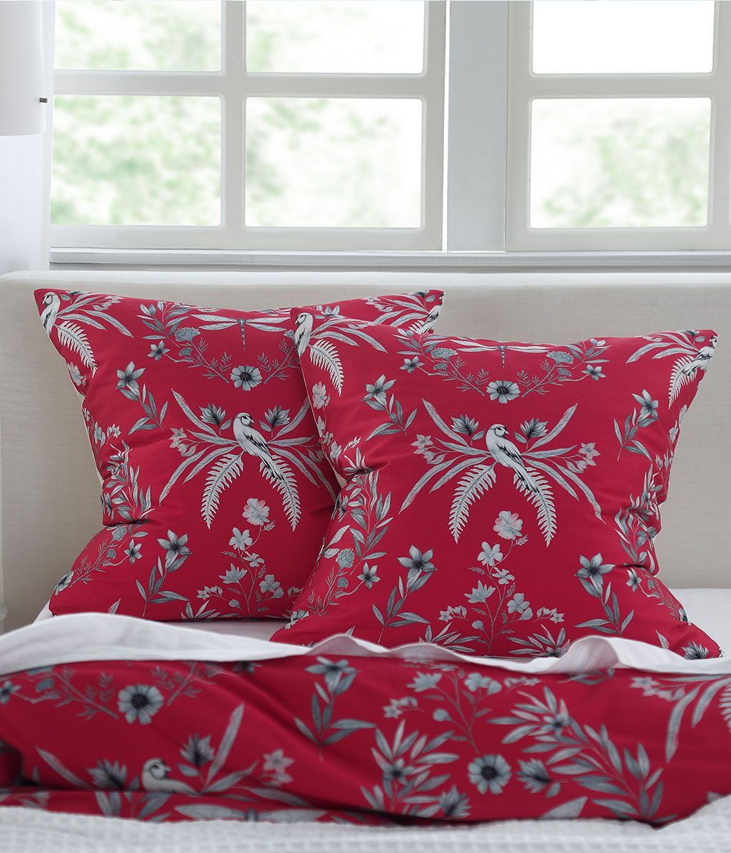 Jardin Euro Set Cerise